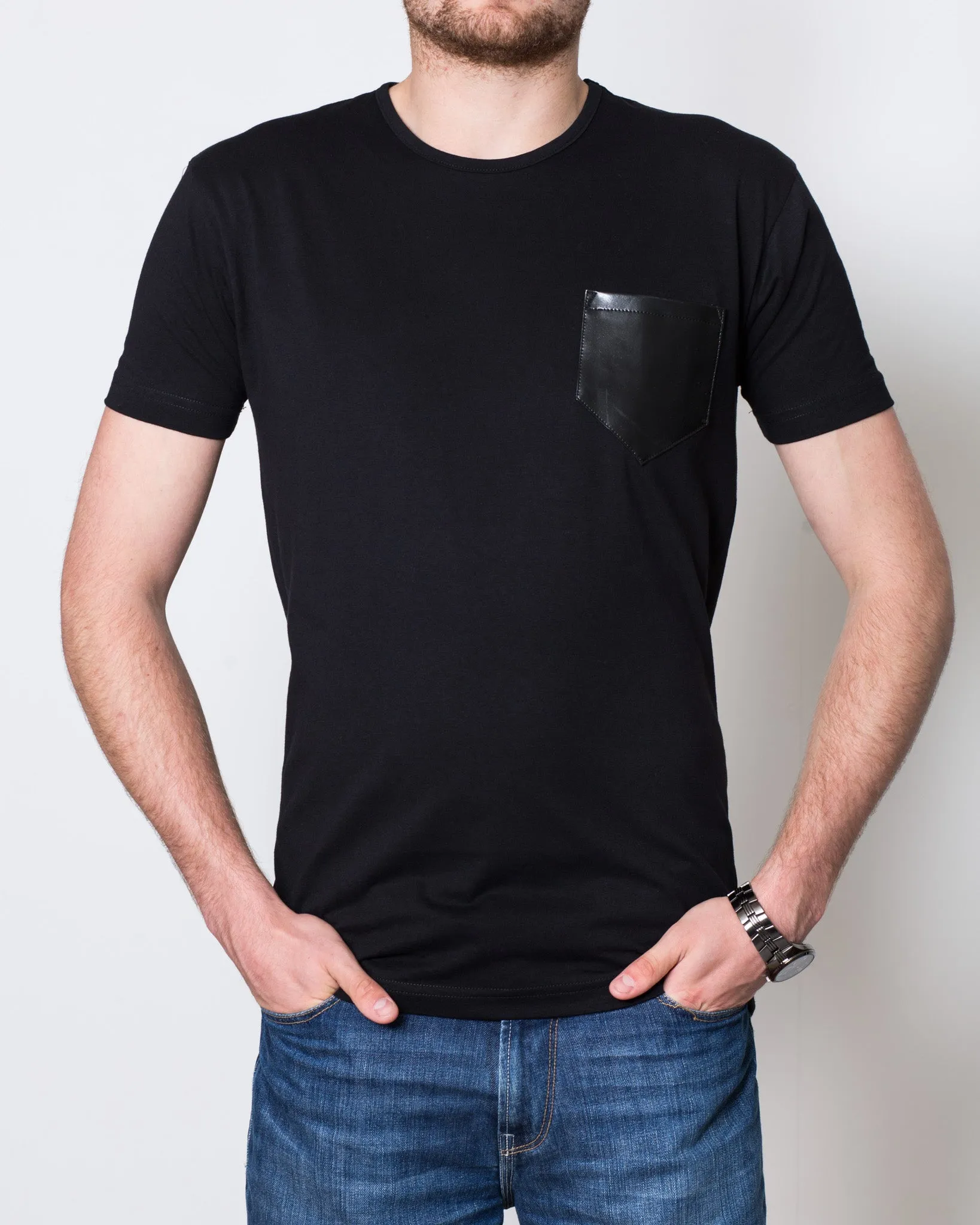 2t Pocket Tall T-Shirt (black/black)