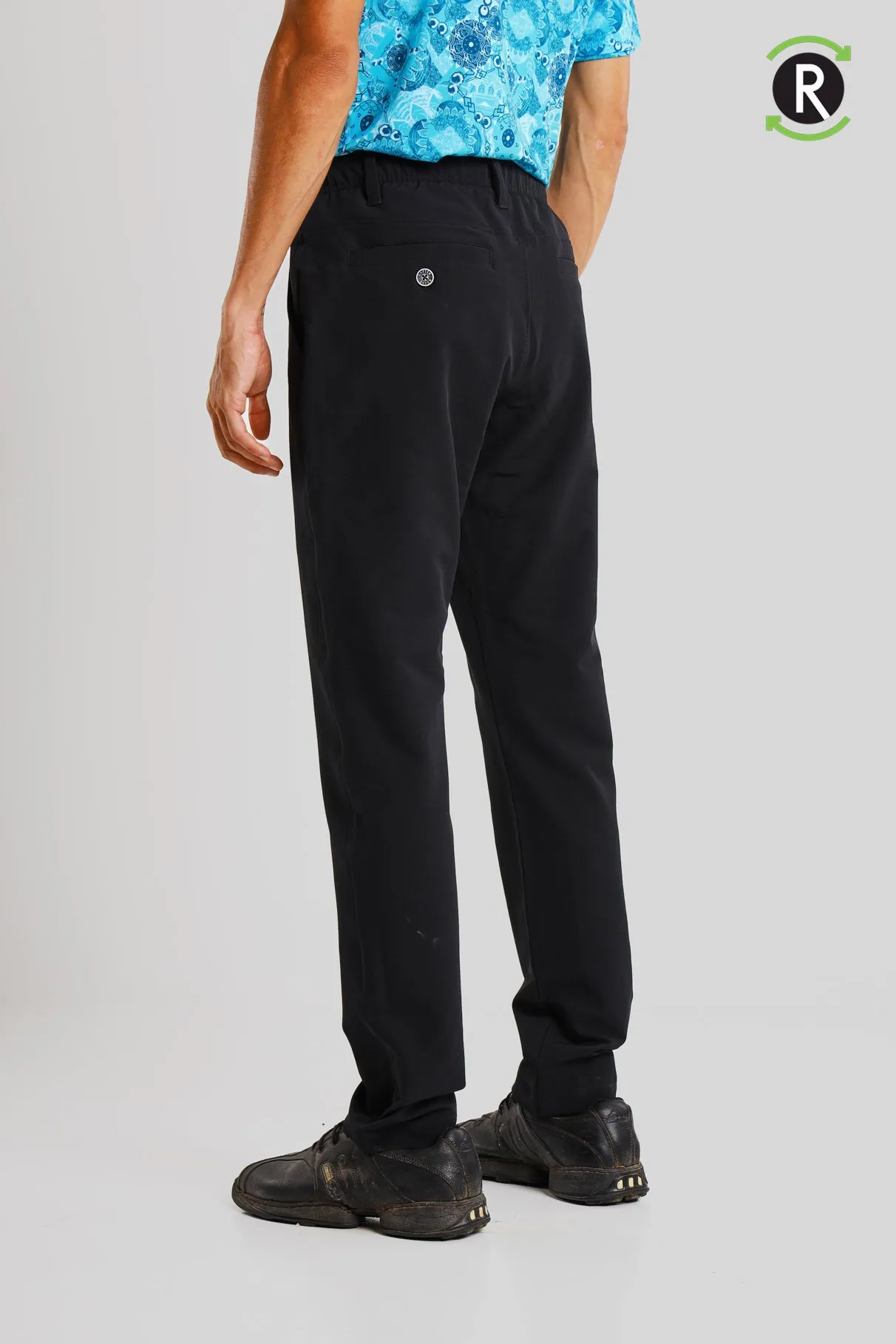 Activewear Long Pants in Black Beauty