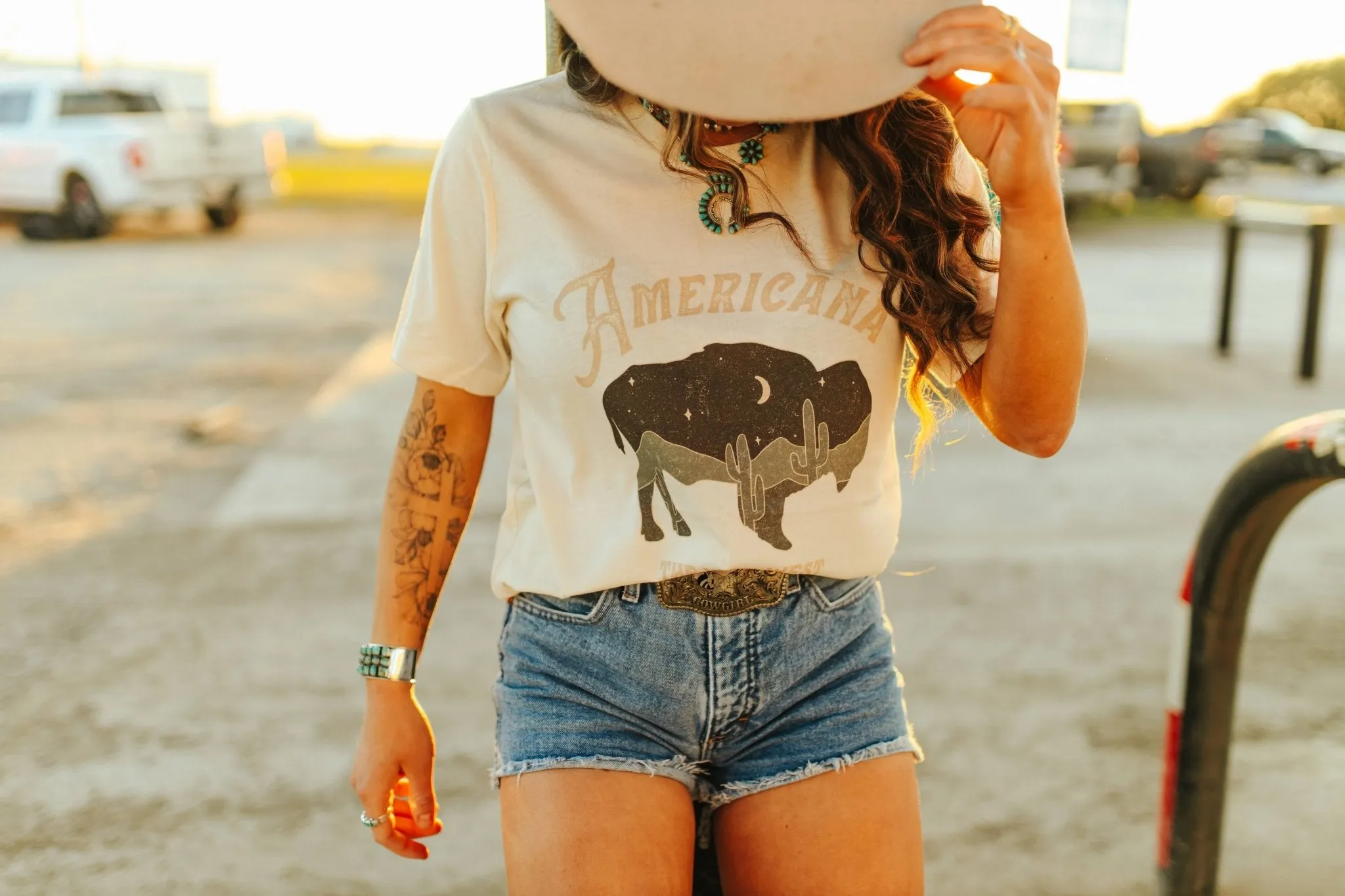 Americana Wild West Graphic Tee