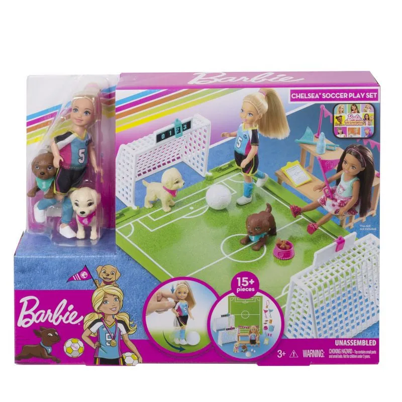 Barbie Chelsea Soocer Play Set