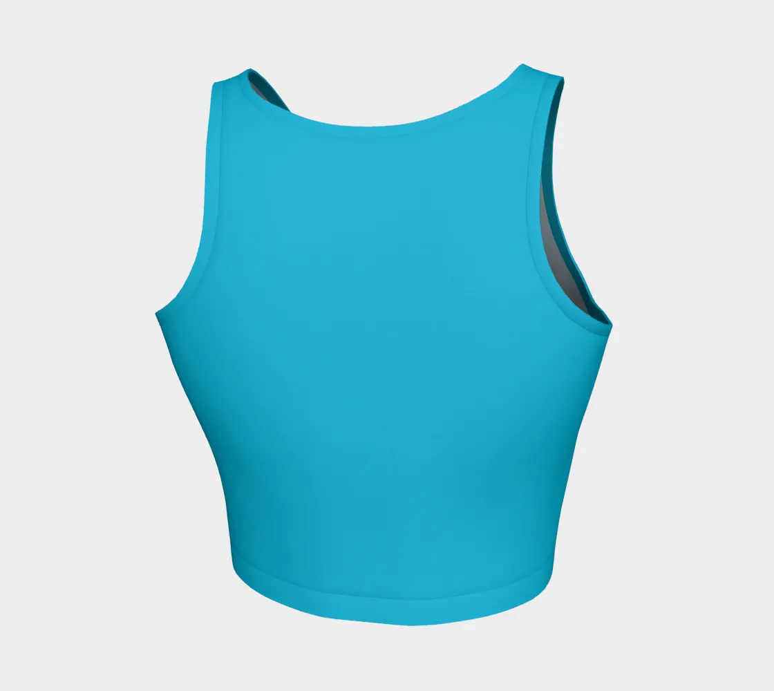 Blue Atoll Athletic Crop Top