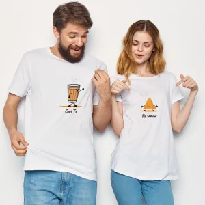 Chai To My Samosa Couple T-Shirt