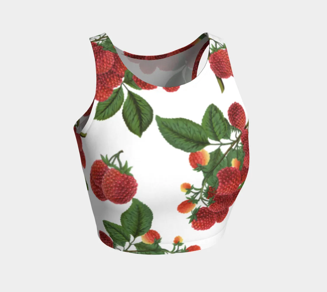 Colossal Raspberry Parfait Athletic Crop Top