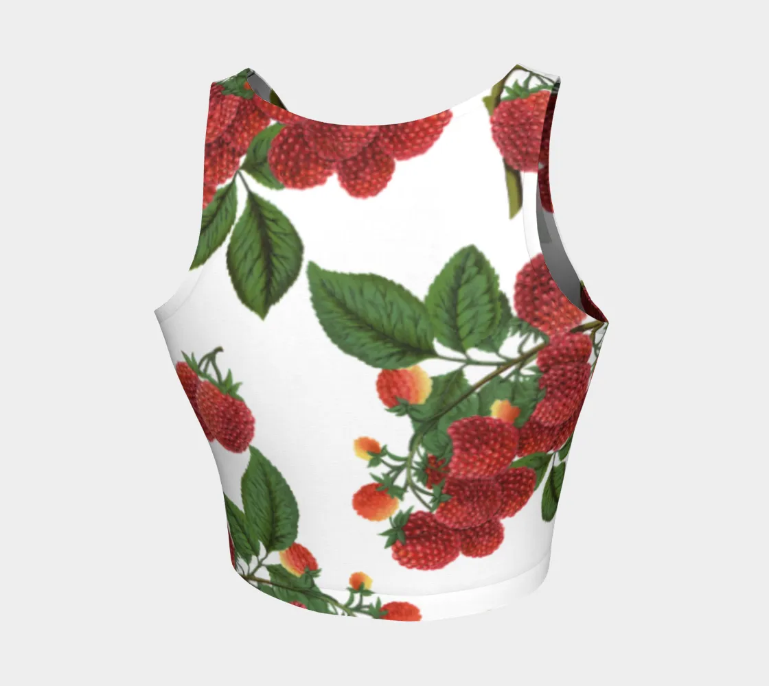 Colossal Raspberry Parfait Athletic Crop Top