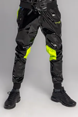 datingstar berlin pants I black/neon I pvc pro