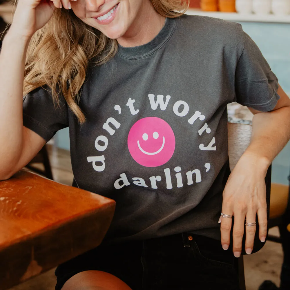 Don't Worry Darling Happy Face T-Shirt