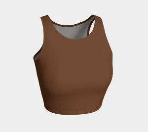 Earthtones Athletic Crop Top