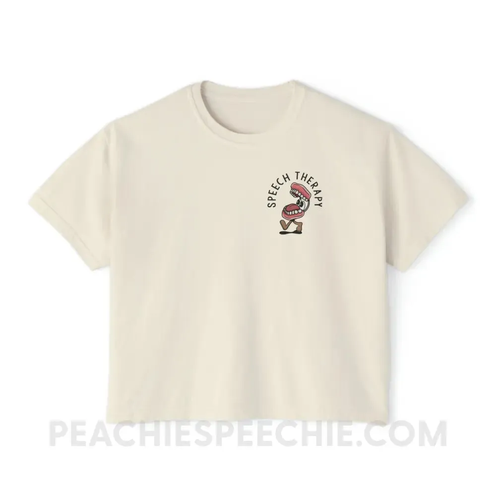 Essential Provisions for Speech Therapy Comfort Colors Boxy Tee