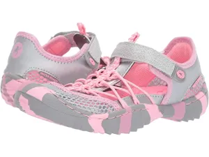 Everly Kid's Adventure Sandal - Silver/Pink