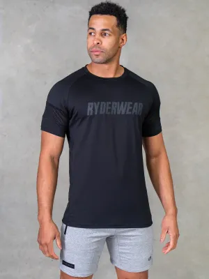 Flex Mesh T-Shirt - Black