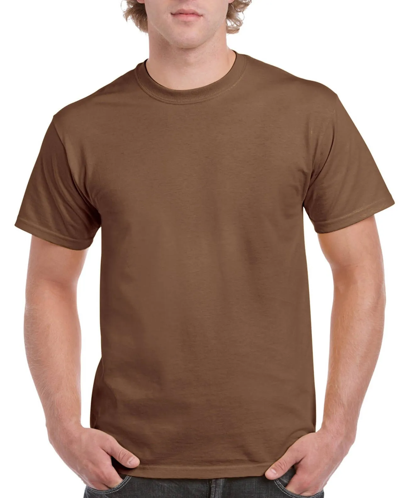 Gildan Ultra Cotton Adult T-Shirt 1st (18 colour )-(2000)