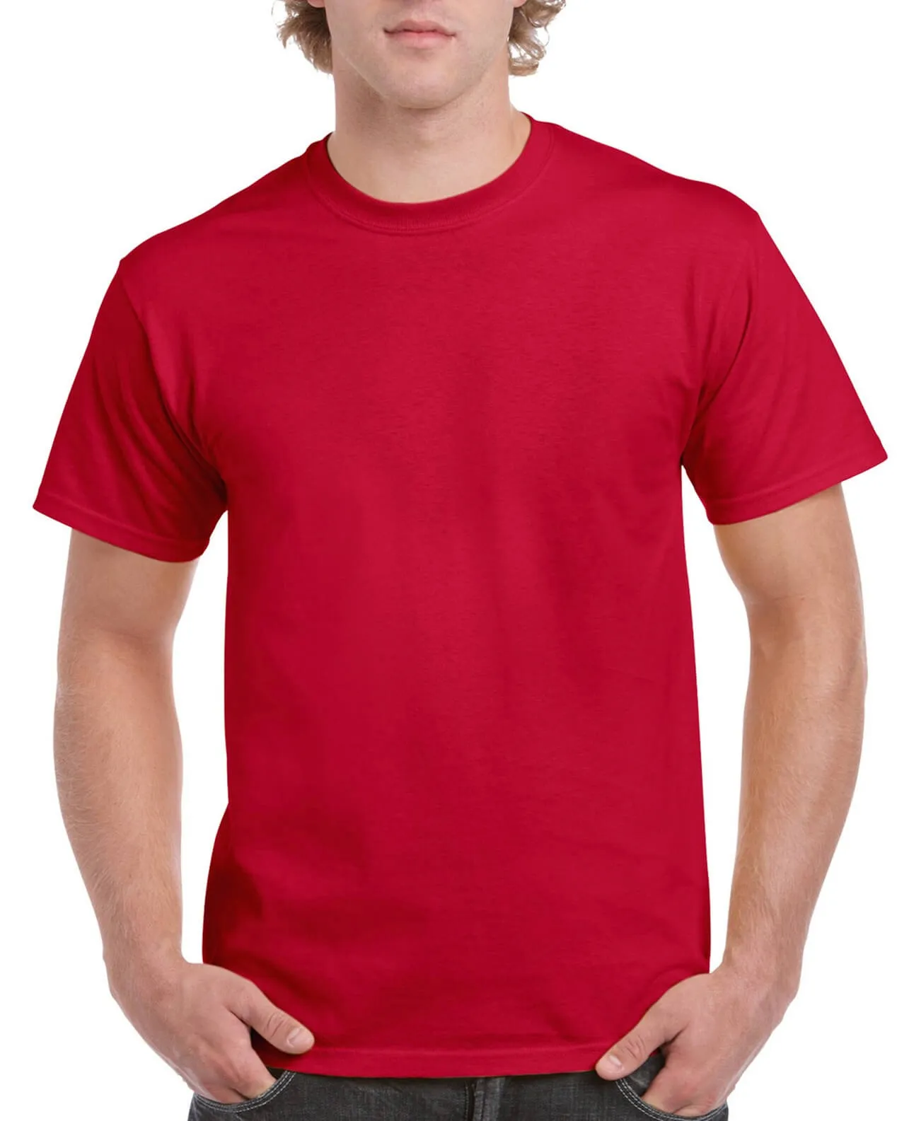 Gildan Ultra Cotton Adult T-Shirt 1st (18 colour )-(2000)