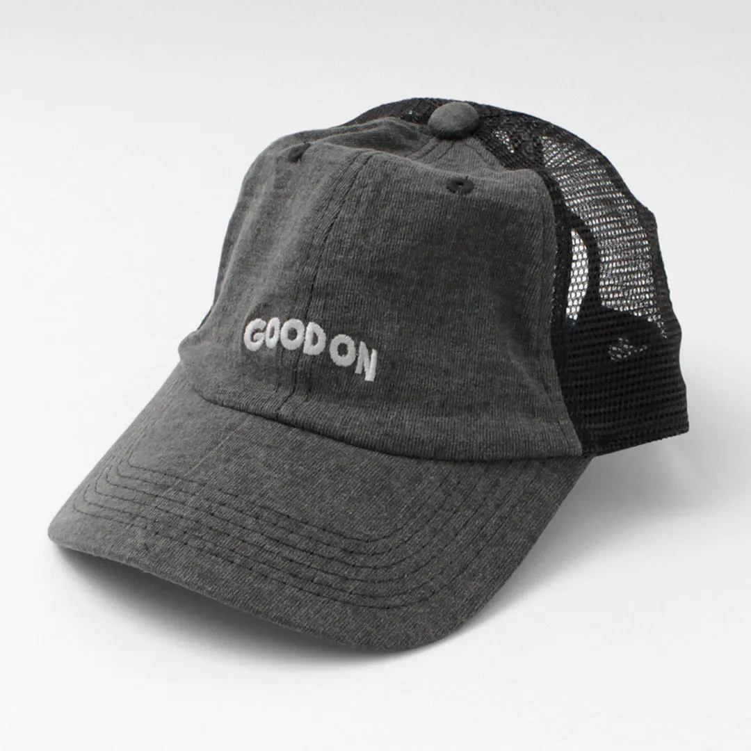 GOOD ON / TEE mesh cap GOOD ON embroidery