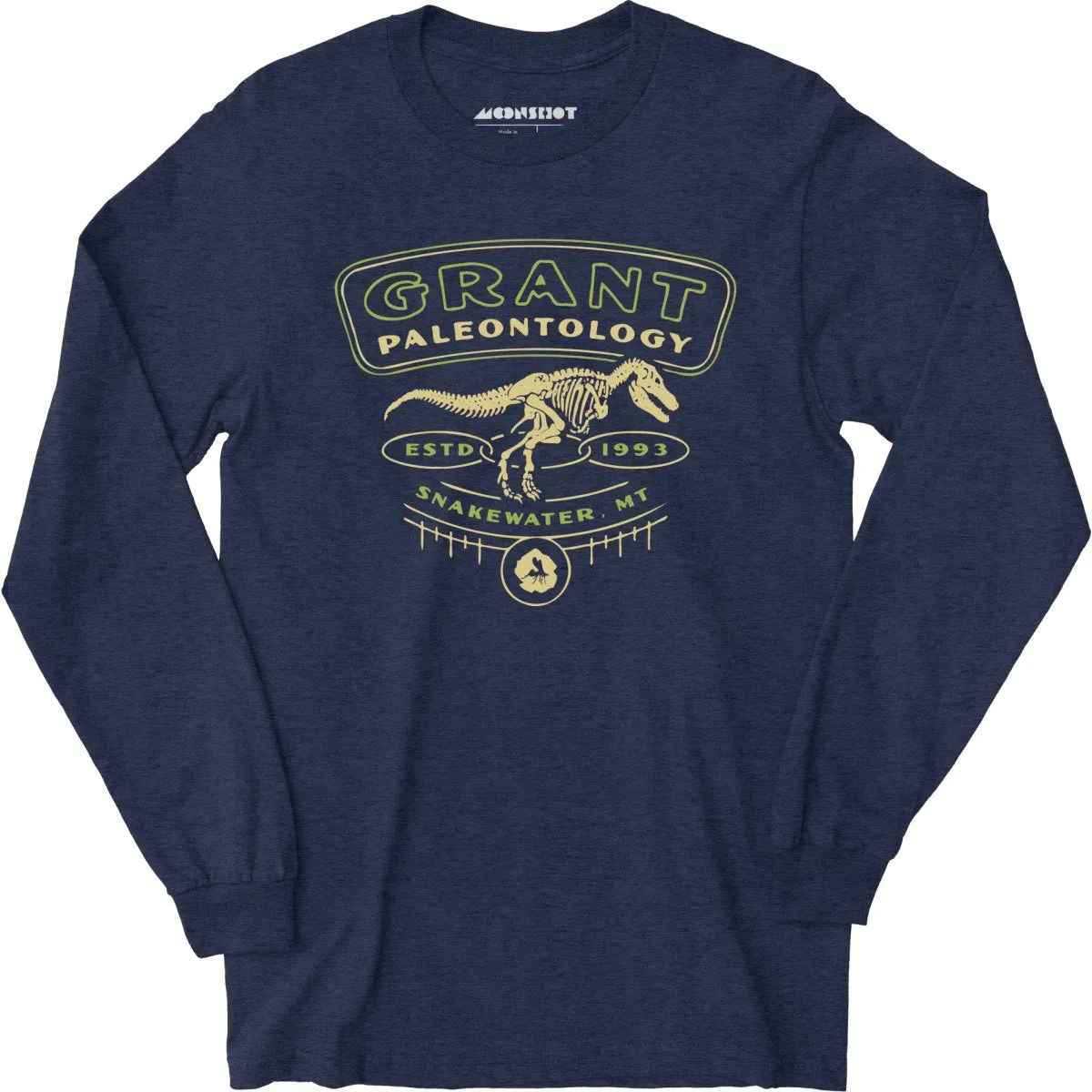 Grant Paleontology - Long Sleeve T-Shirt