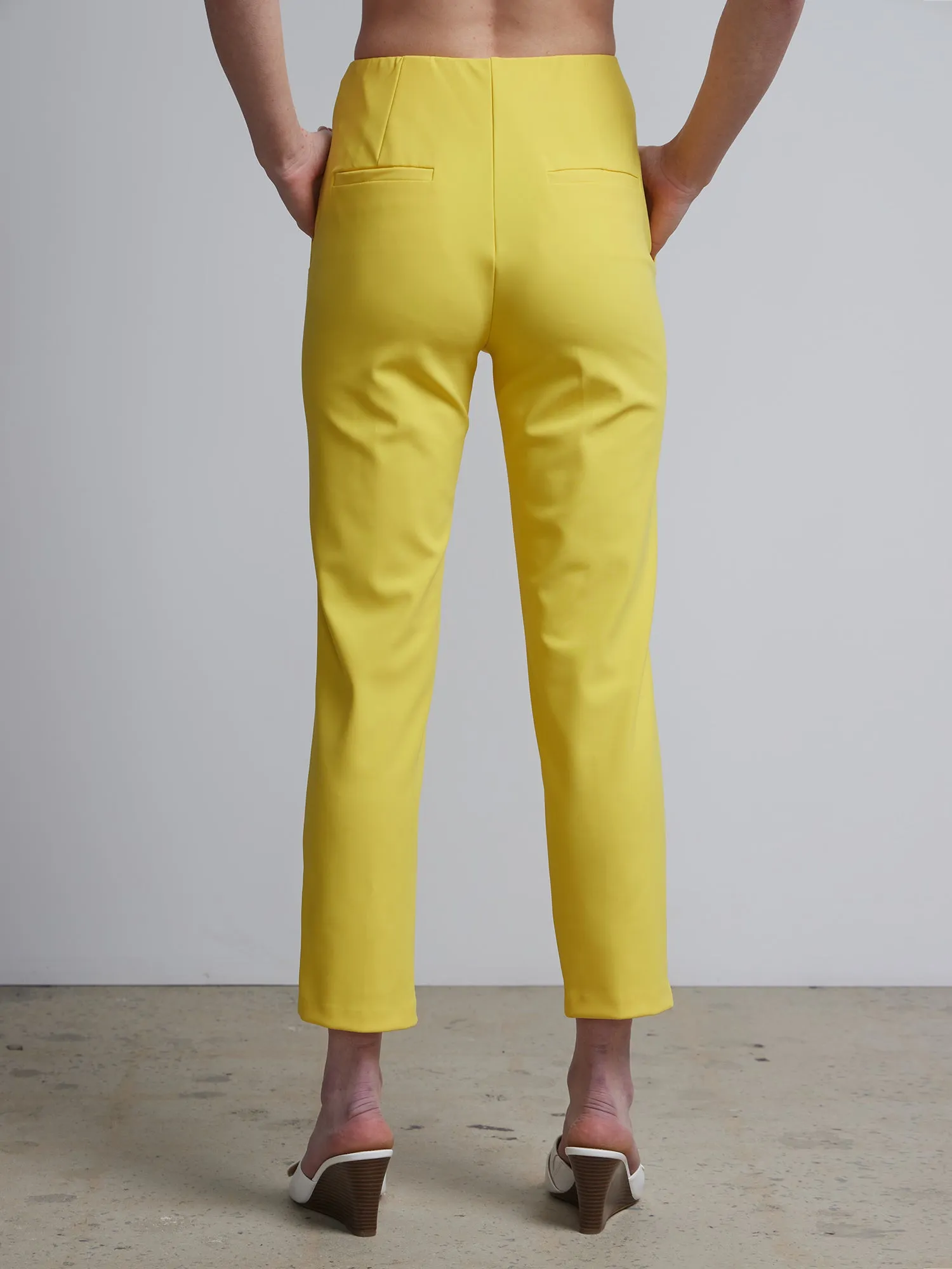 High Rise Ankle Length Pants