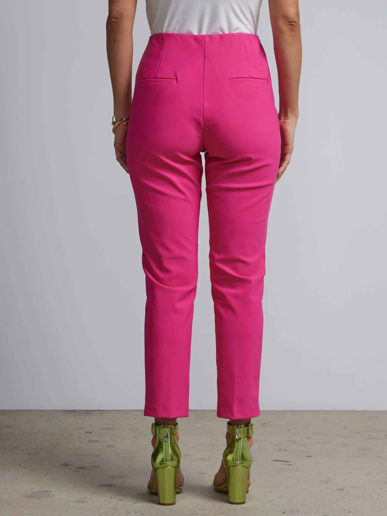 High Rise Ankle Length Pants