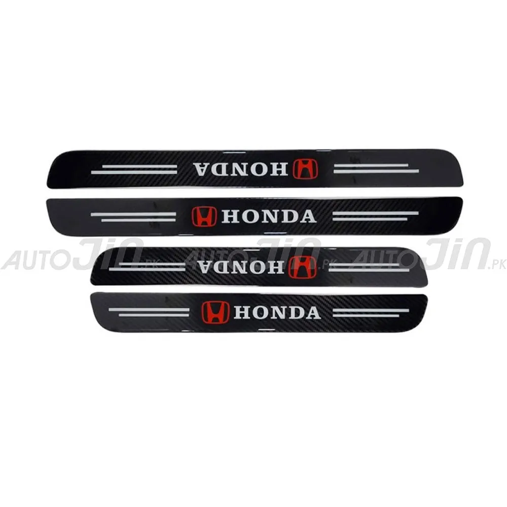 Honda Logo Carbon Fiber Sill Protector