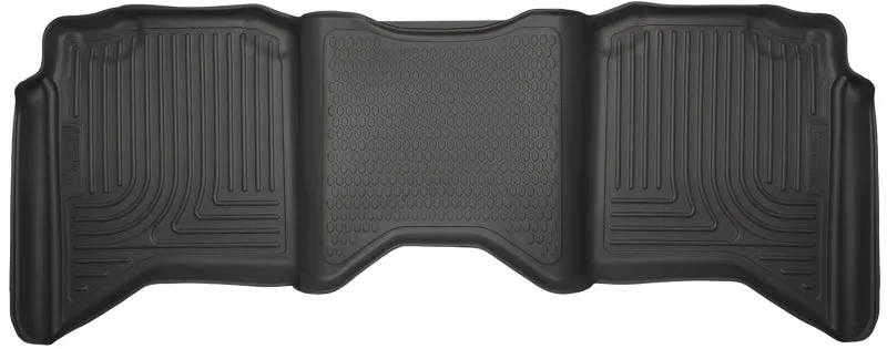 Husky Liners WeatherBeater 2nd Row Floor Liner - Black - Crew Cab - Dodge Ram Fullsize Truck 2009-18