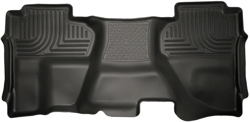 Husky Liners Weatherbeater 2nd Row Floor Liner - Black - Crew Cab - GM Fullsize Truck 2014-19 19241