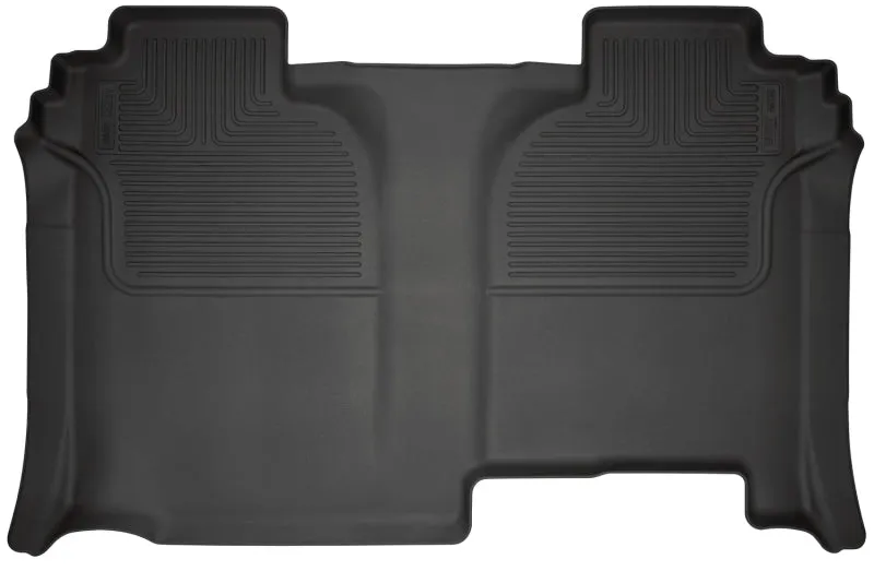 Husky Liners WeatherBeater 2nd Row Floor Liner - Black - Crew Cab - GM Fullsize Truck 2019-24