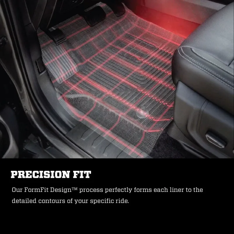 Husky Liners WeatherBeater Front / 2nd Row Floor Liner - Black / Textured - Kia Sportage 2017-22