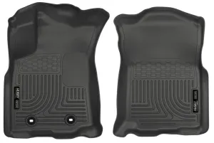 Husky Liners Weatherbeater Front Floor Liner - Black - Toyota Fullsize Truck 2016-17 - Pair