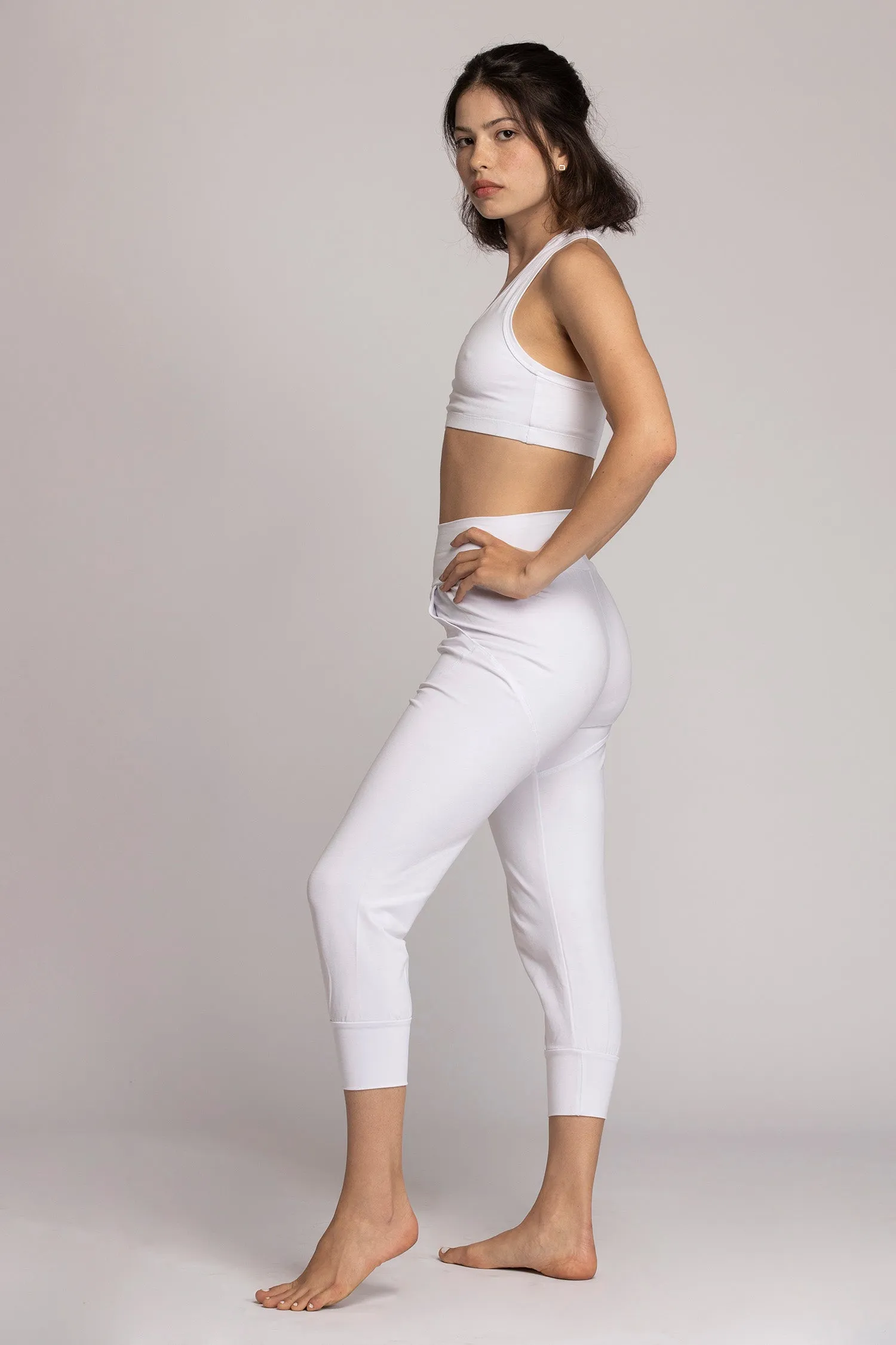 I'mPerfect Organic Cotton Slouchy Capri Pants 35%off