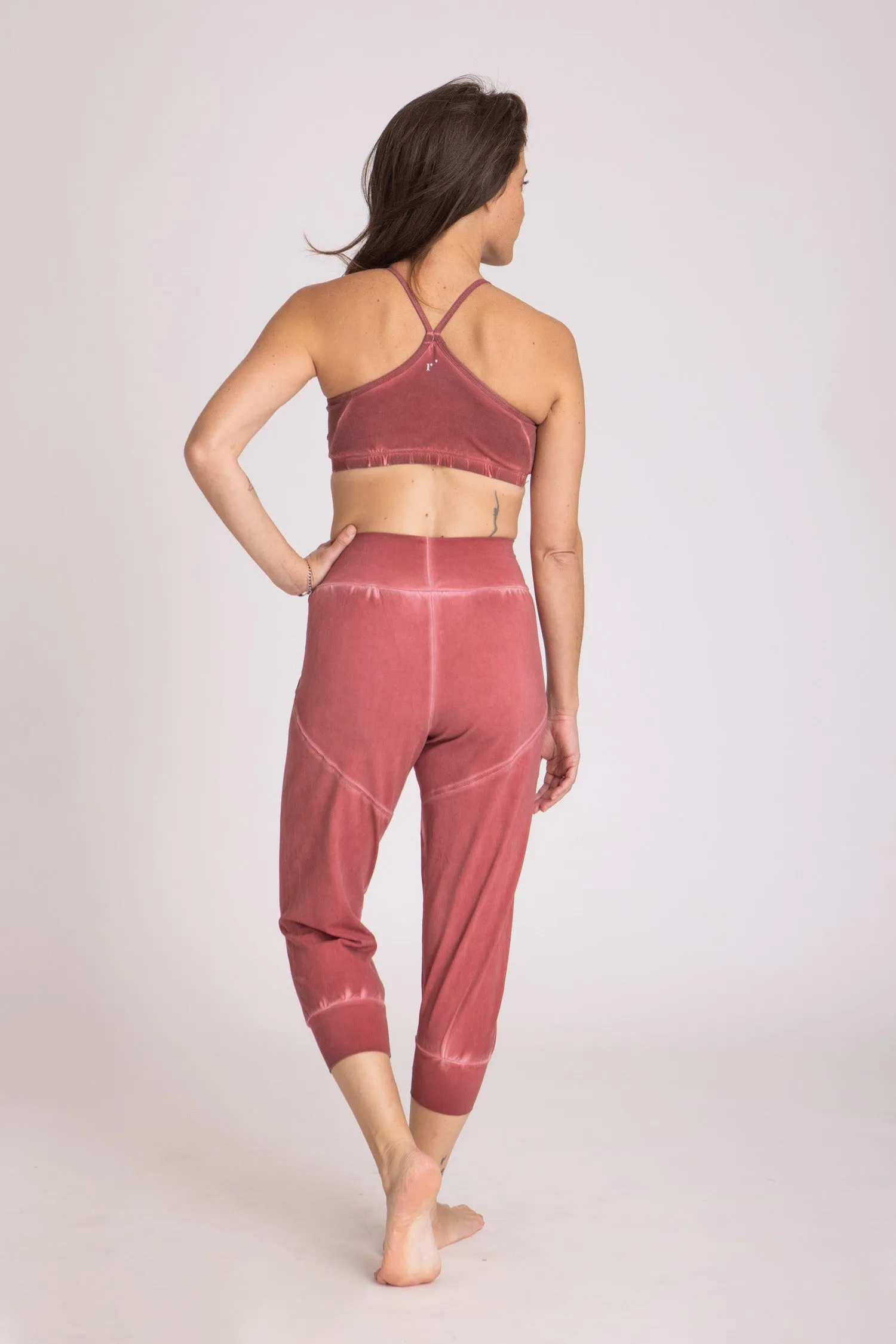 I'mPerfect Stonewash Slouchy Capri Pants 35%off