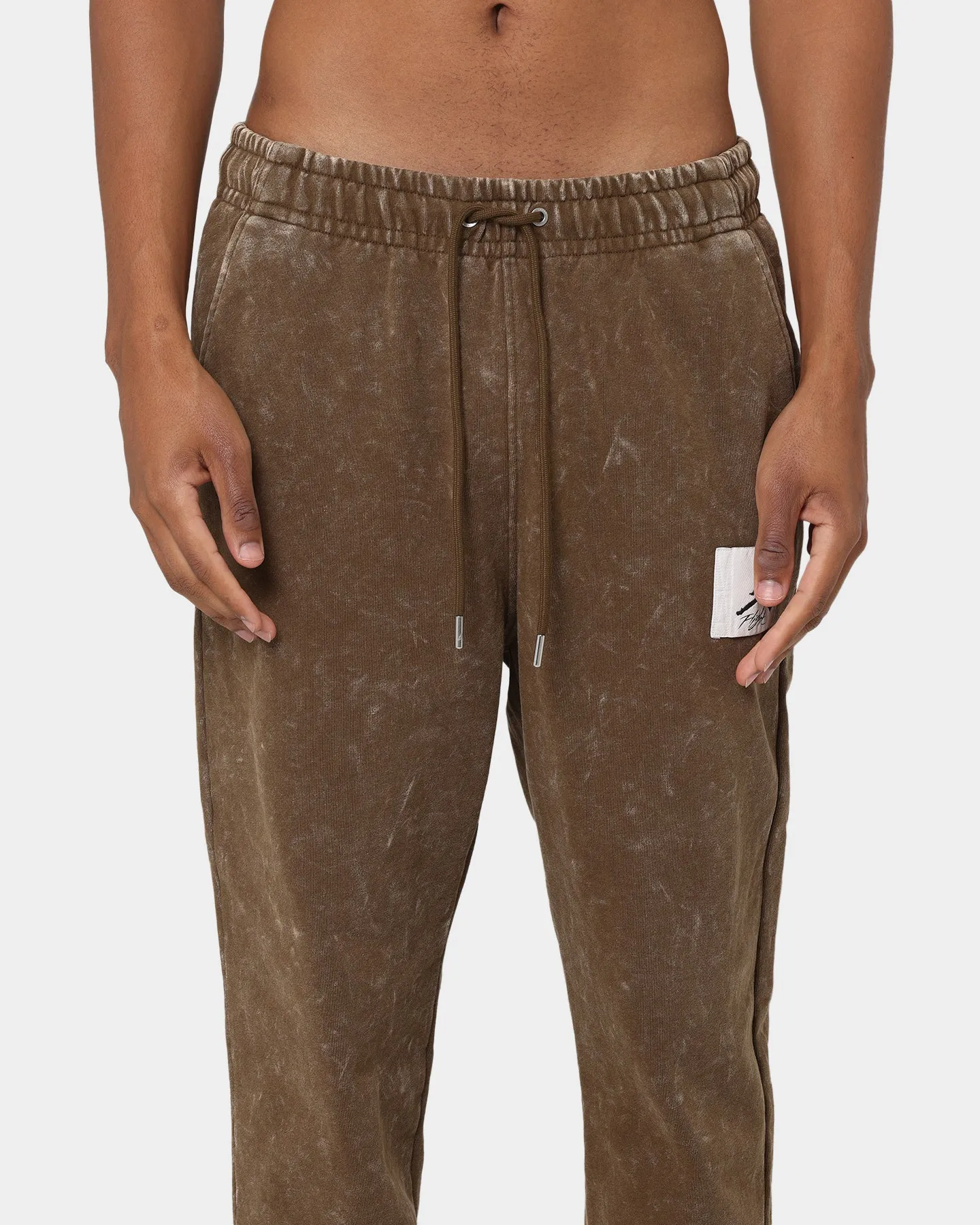 Jordan Essential Statement Washed Fleece Pants Light Olive