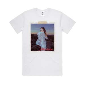 Julia Stone / Polaroid / White Marle T-Shirt