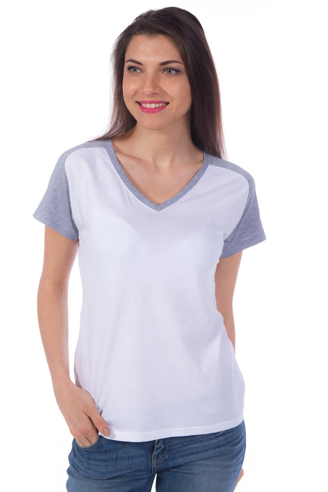 Kimberly | Women's Color Blocked V-neck