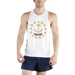 Men's Competitor Lite Printed Singlet [O-R] - Rhode Island