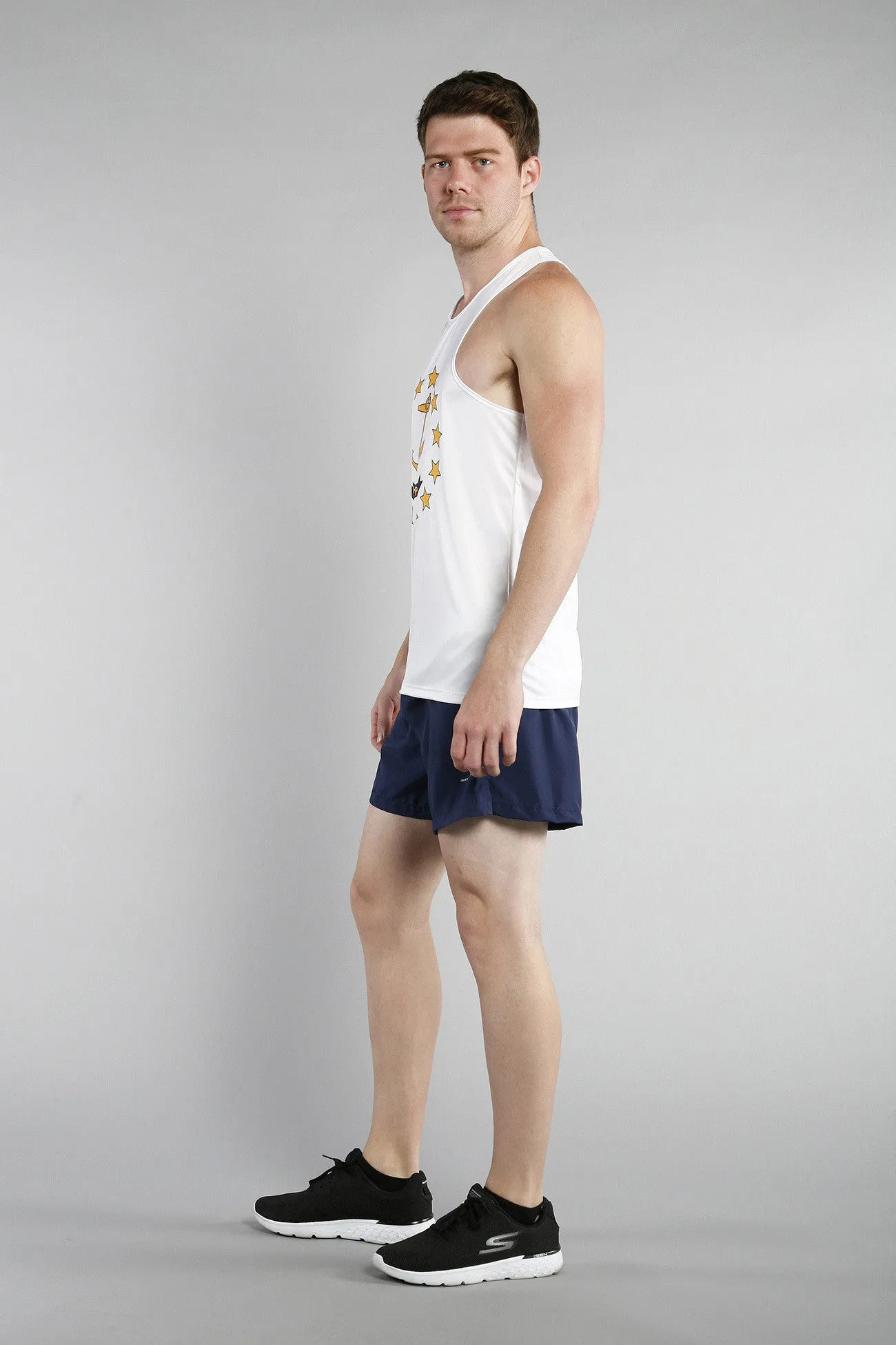 Men's Competitor Lite Printed Singlet [O-R] - Rhode Island