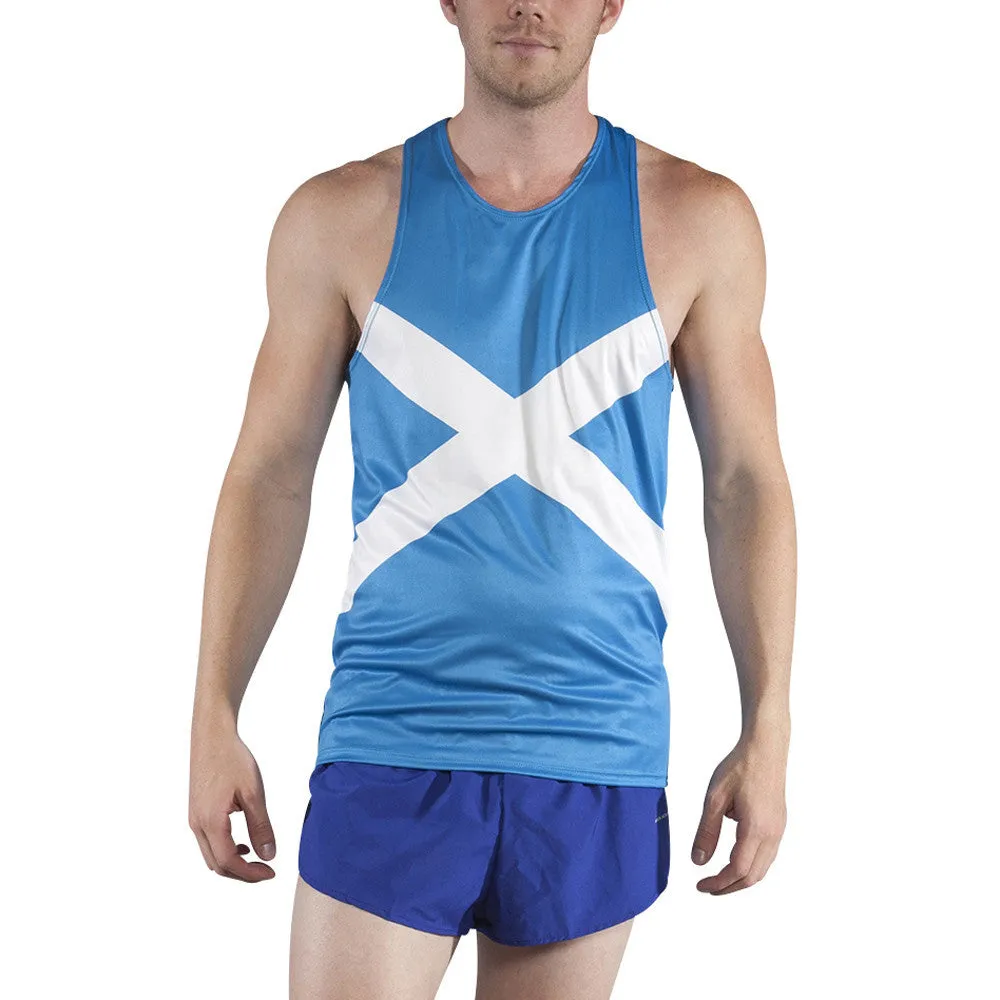 Men's Competitor Lite Printed Singlet [S-T] - Scotland