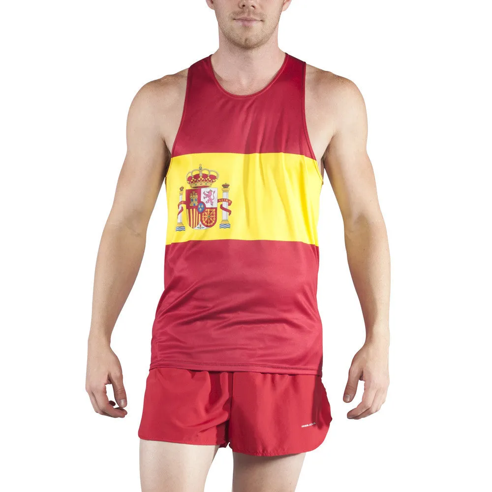 Men's Competitor Lite Printed Singlet [S-T] - Spain