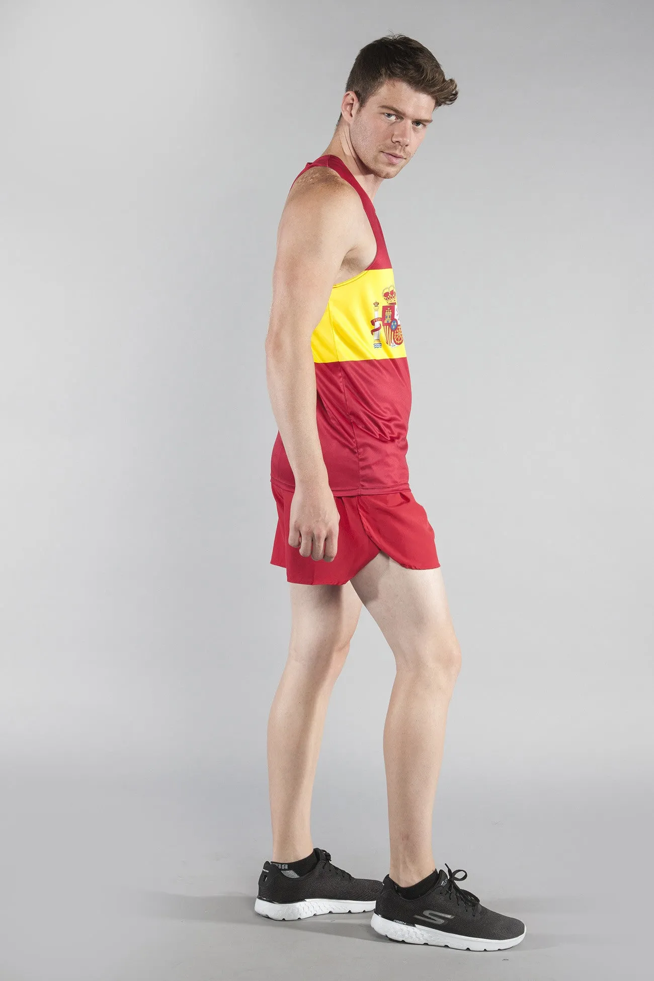 Men's Competitor Lite Printed Singlet [S-T] - Spain