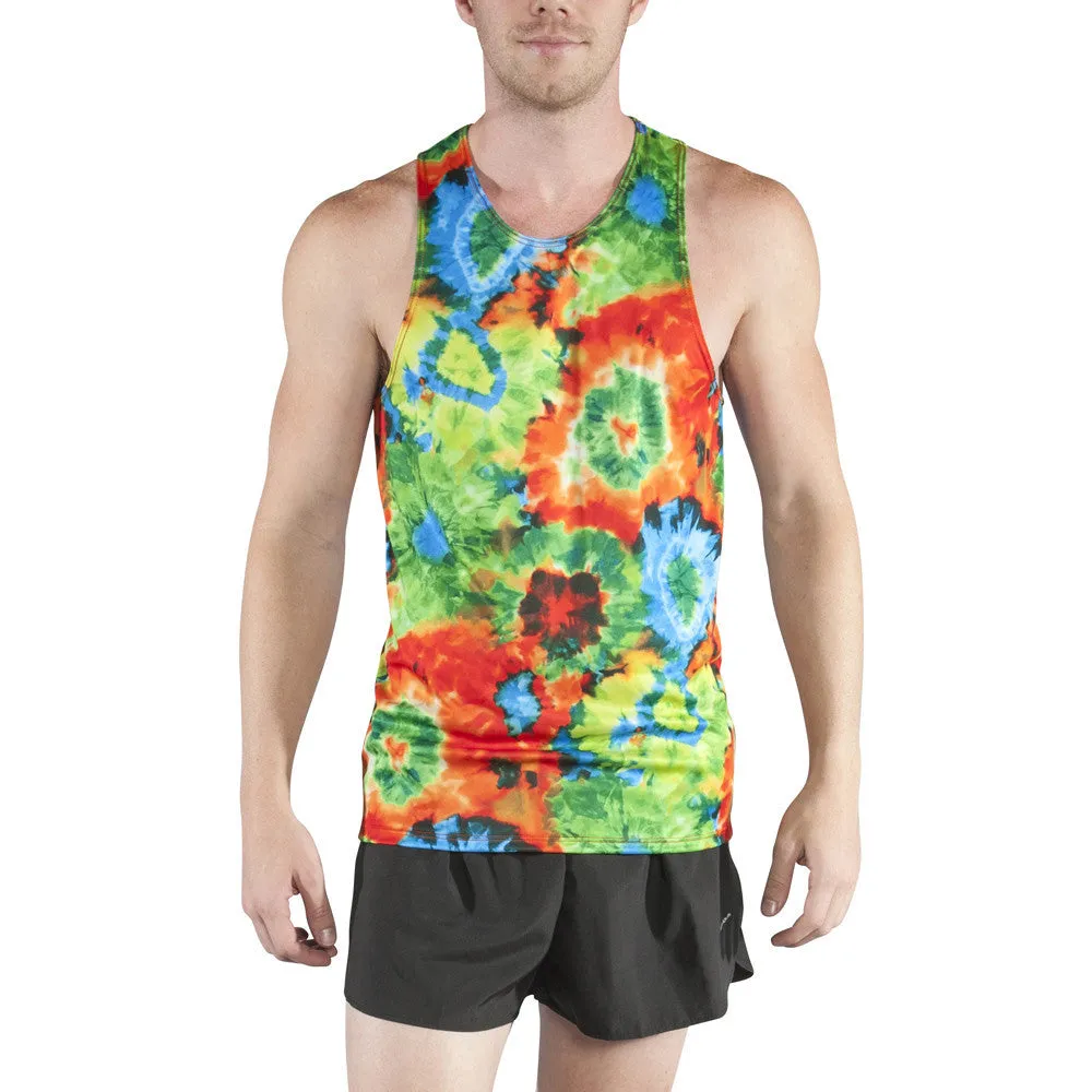 Men's Competitor Lite Printed Singlet - Woodstock