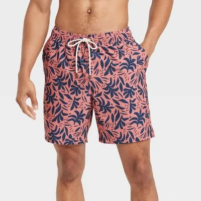 New - Goodfellow & Co Men's Swim Trunk Shorts Swimwear UPF 50  Swimsuit