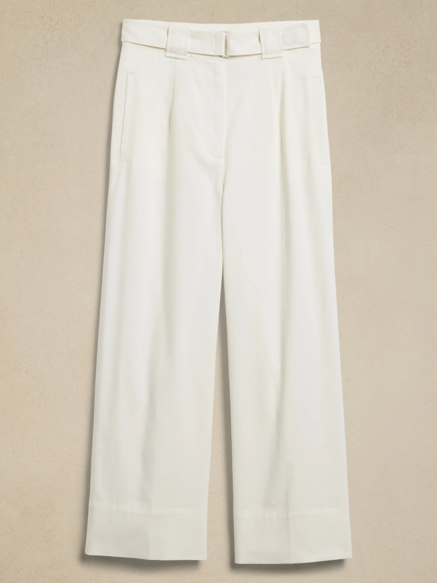 Oceanside Wide-Leg Cropped Pant