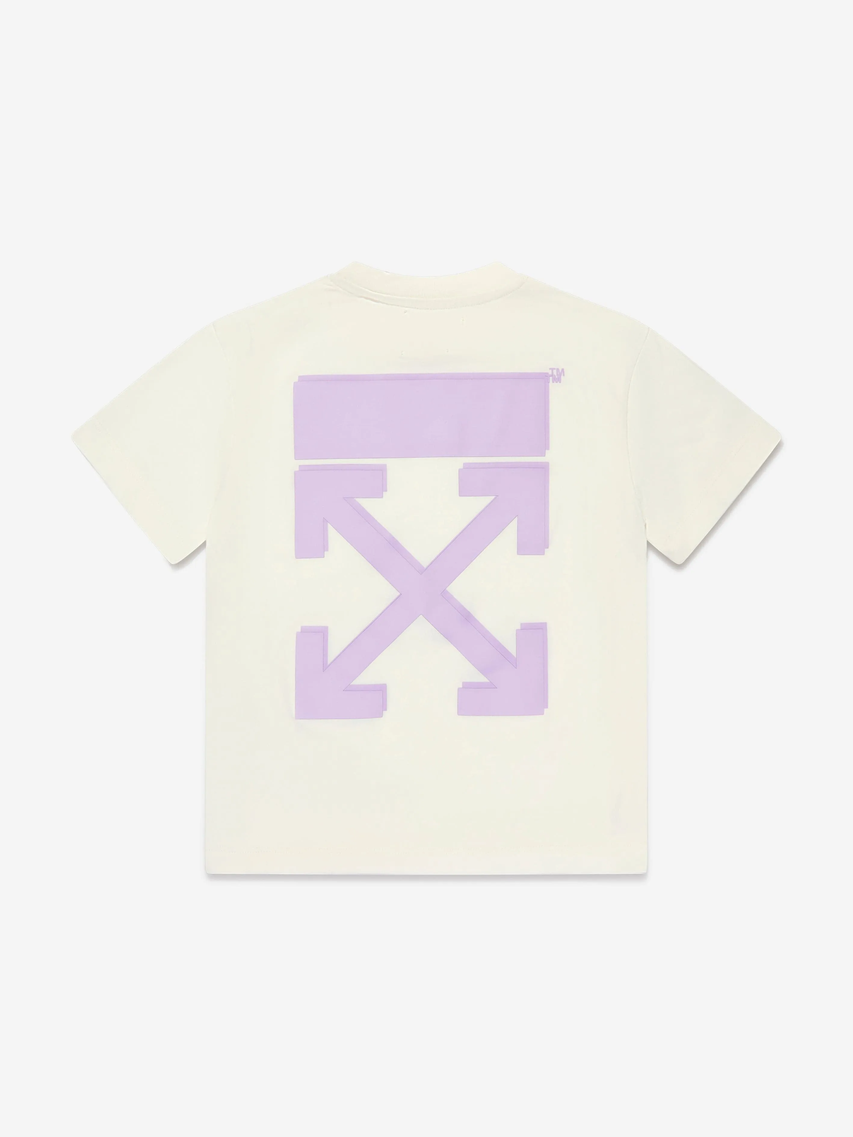 Off-White Girls Rubber Arrow T-Shirt in White