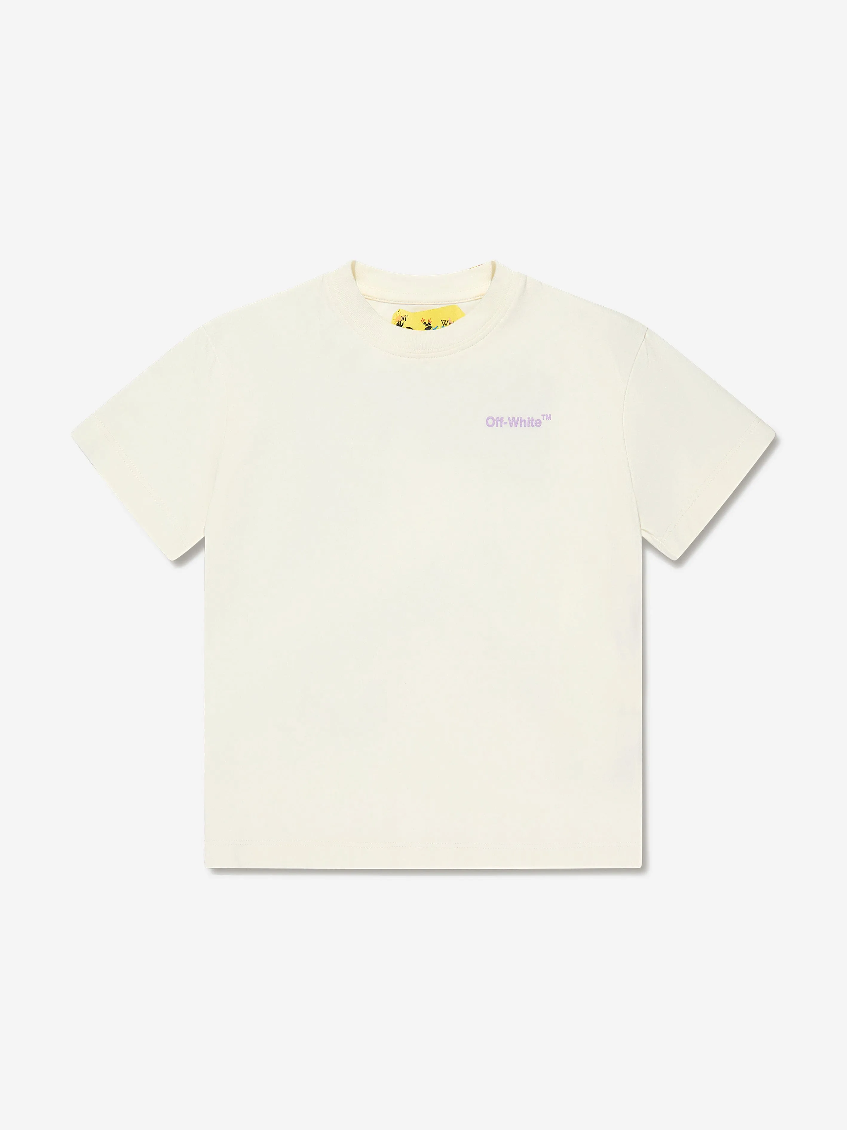 Off-White Girls Rubber Arrow T-Shirt in White