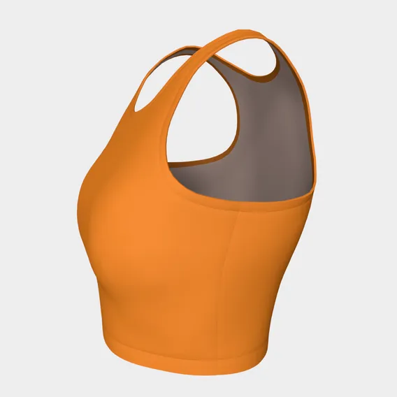 Orange Athletic Top