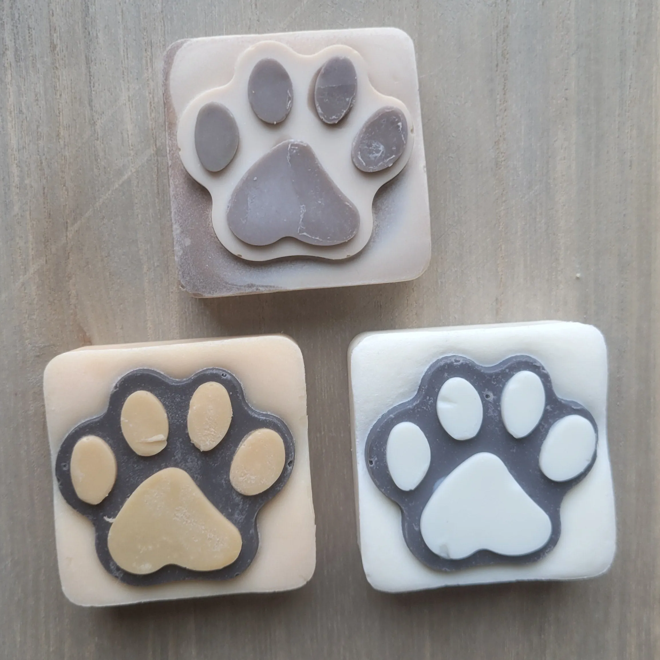 Paw Print Soap