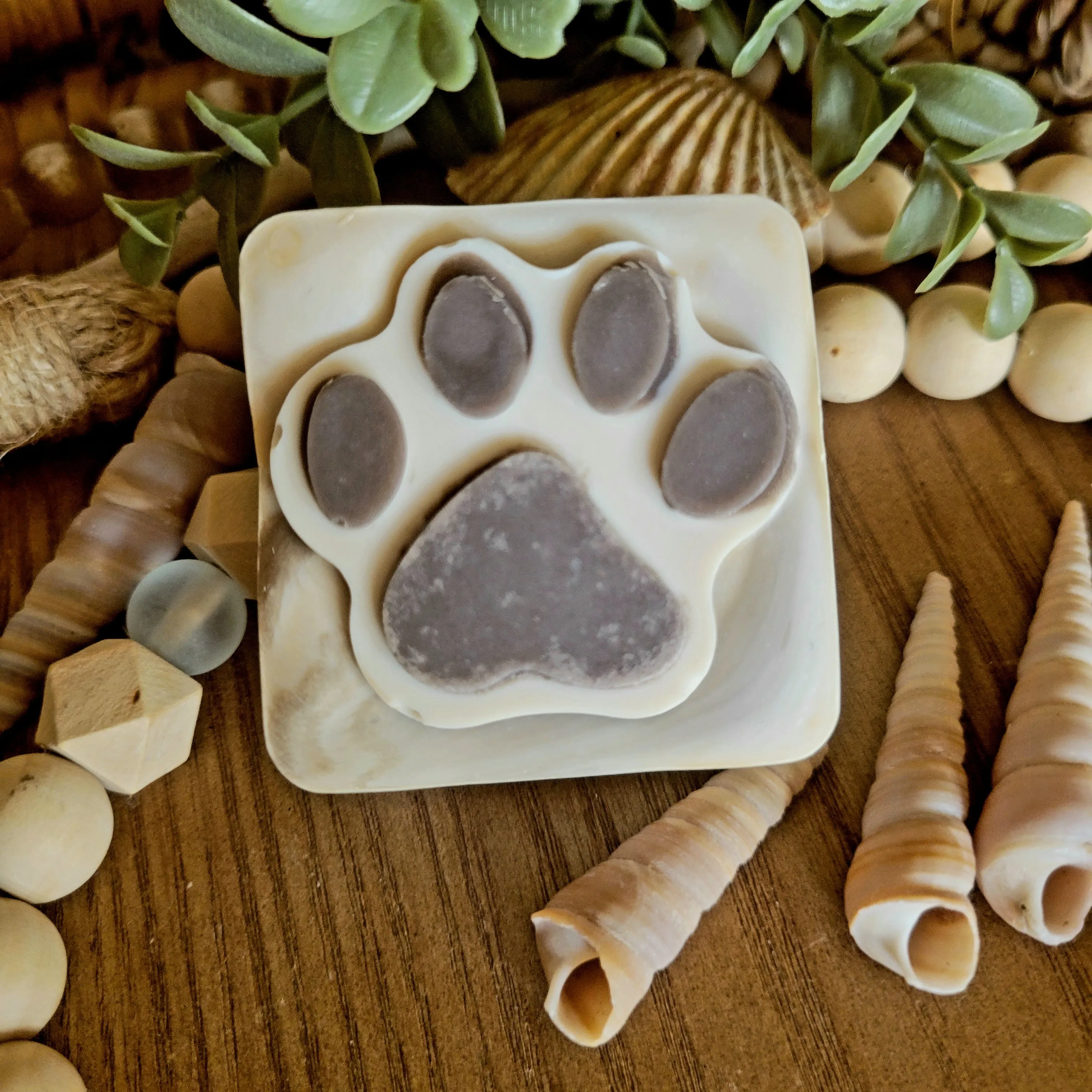 Paw Print Soap