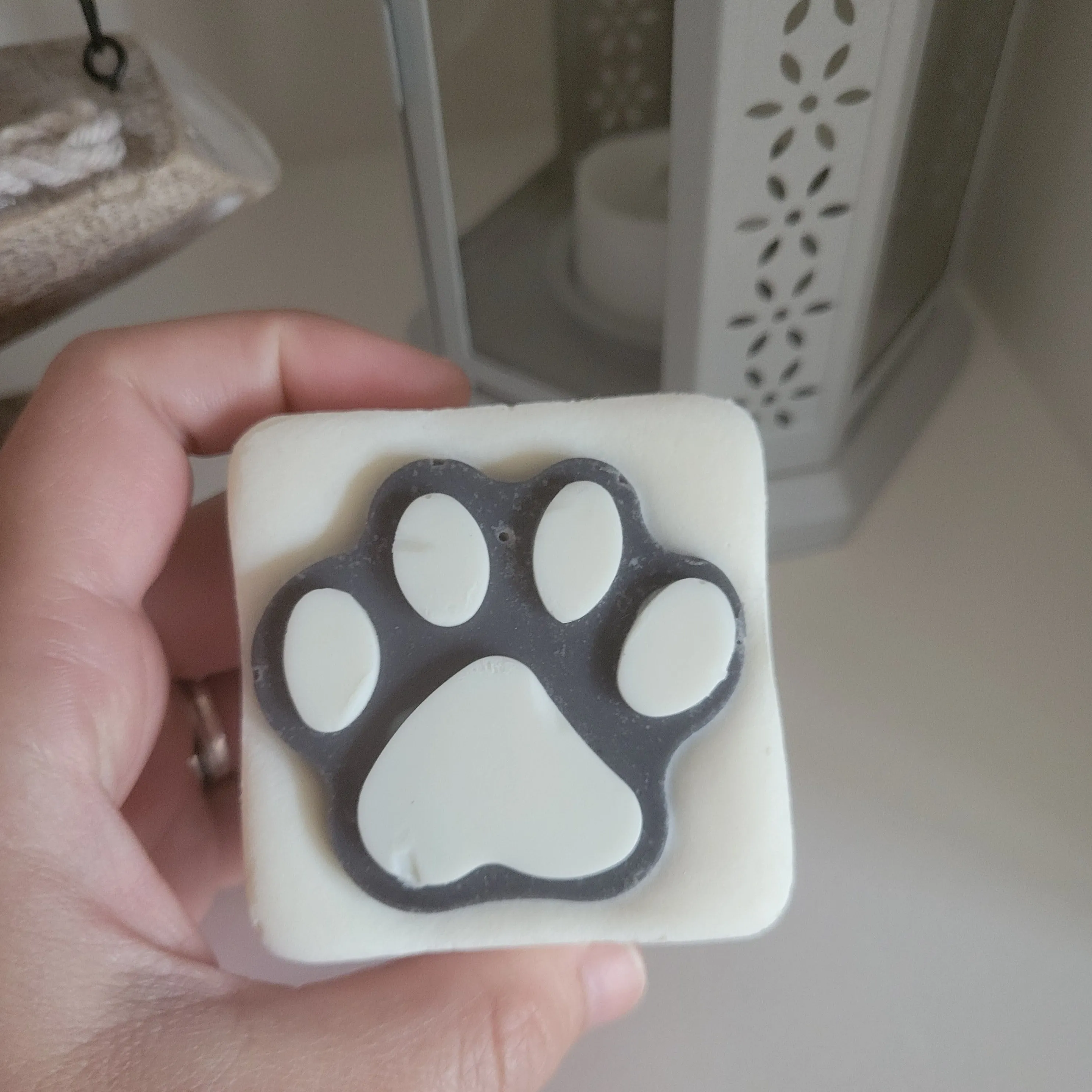 Paw Print Soap