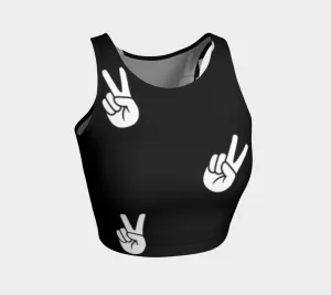 Peace Sign Crop Top