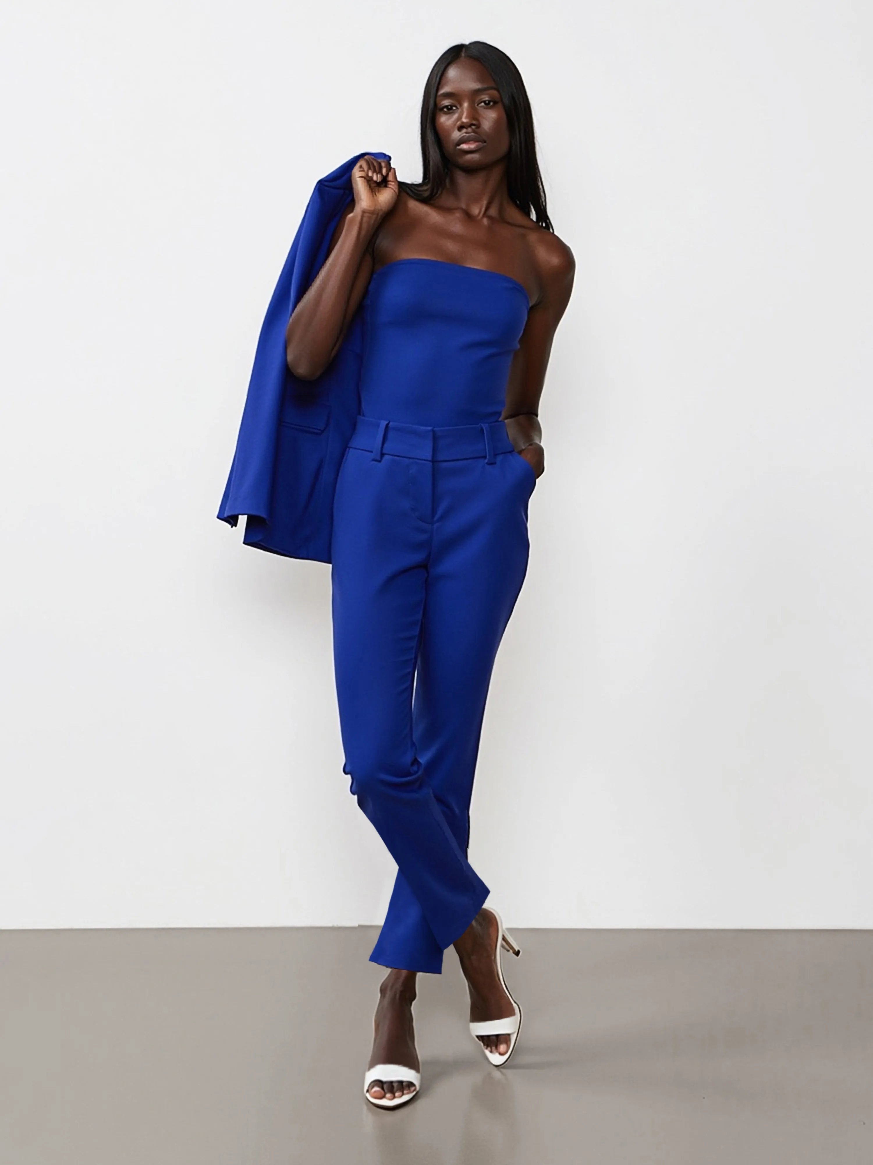 Petite All-Season Stretch Mid Rise Bootcut Pant