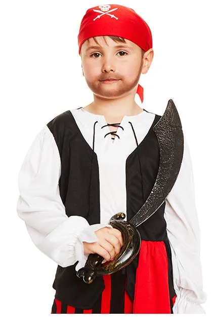 Pirate Boy Costume - Set Sail for Swashbuckling Adventures with Our Imaginative Dress-up Ensemble