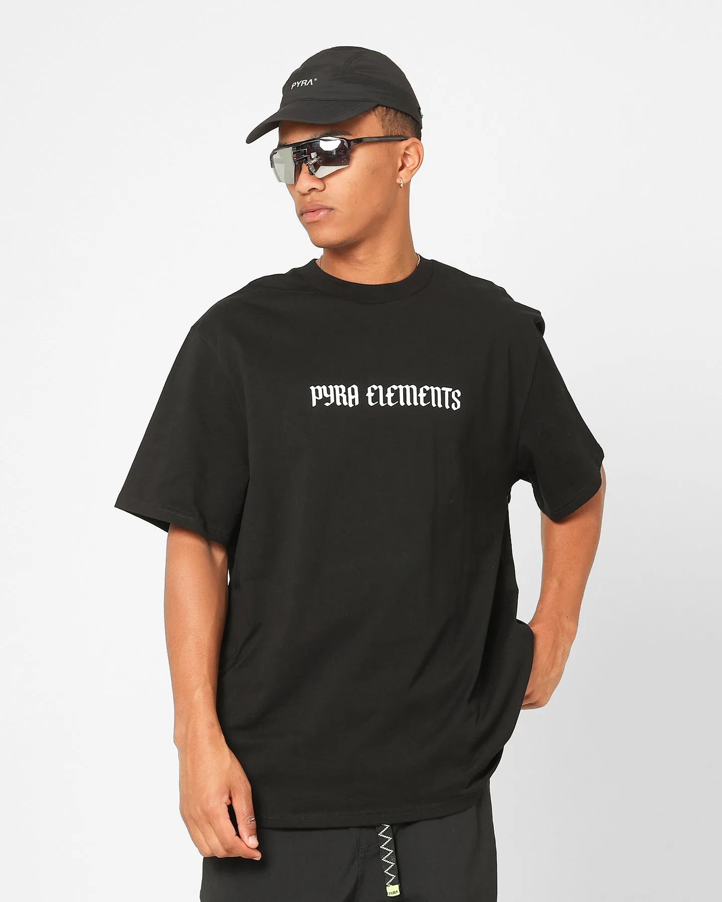 Pyra Rugged T-Shirt Black/White