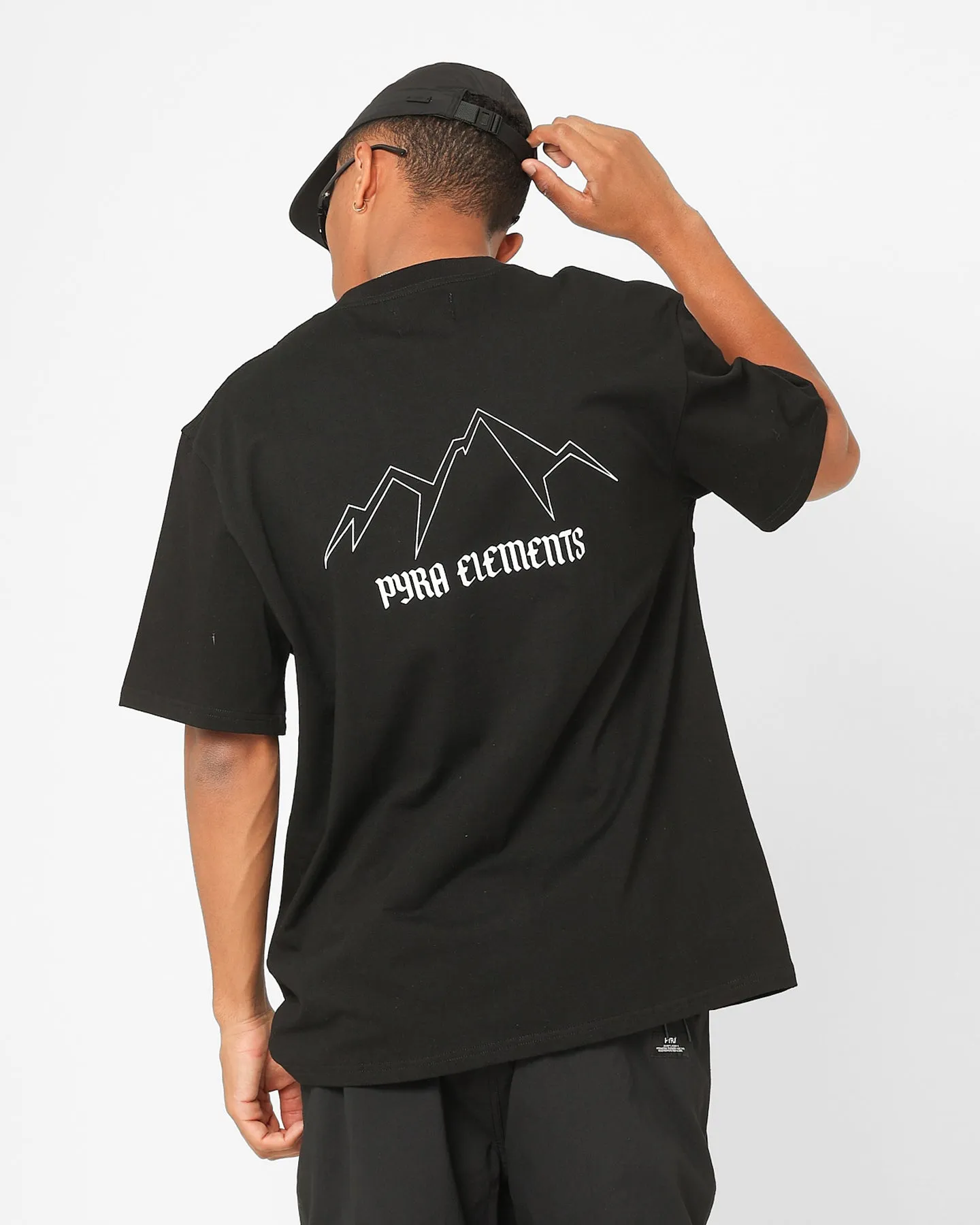 Pyra Rugged T-Shirt Black/White